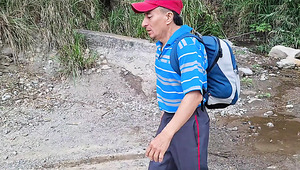 Wild Outdoor Fuck With Naughty Step Daughter And Her Pervert Step Dad