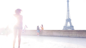 Hot And Beautiful Romantic Young Chick Maria Flashes Tits Outdoors