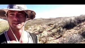 Outdoor Sex With Busty Blonde At The Canyon