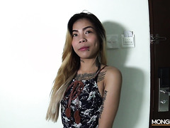 Filipina Teen In Fishnet Stockings Gives A Hot Blowjob And Gets Steamy Doggyfuck