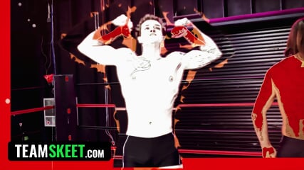 Wrestled And Fucked By Three Men