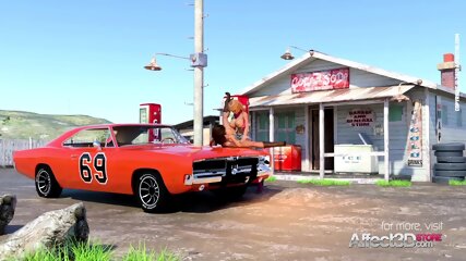 Futa Big Tits Group Having Outdoor Sex In A 3d Fantasy Animation