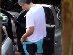 King Of The Mountains Cyclist Gets A Blowjob