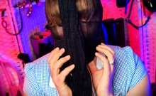 Skinny Pierced Amateur Redhead Rough Fucking Huge Toys