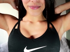 Brunette Solo Webcam Masturbation