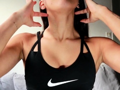 Brunette Solo Webcam Masturbation