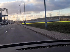 German Slut Needs Sex So Much I Stop The Car And Grant Her With