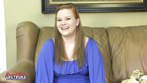 Chubby Redhead Carolyn POV Blowjob