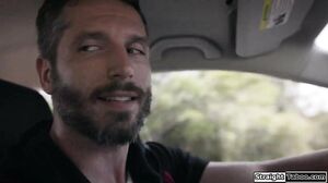 Blonde Is Fucked Outdoors By A Stranger