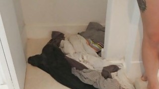 Bikini Teen Blows Plumber For Fixing Pipes