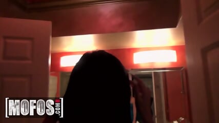 MOFOS   Layla Lopez And Melanie Hicks Get Fucked Hard In Standing Doggystyle At The Same Time