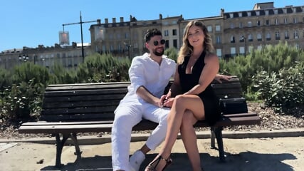 Exhibitionism Galore In Bordeaux With Ambre And Cataleya!