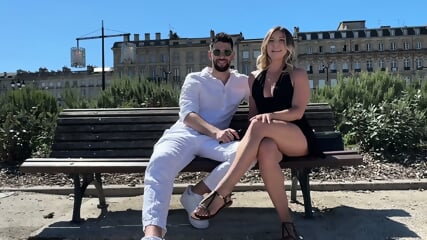 Exhibitionism Galore In Bordeaux With Ambre And Cataleya!