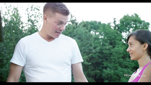 Mating In Car Trunk   Young