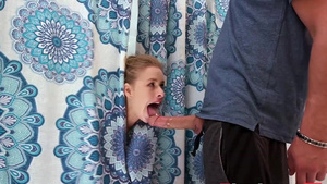 Boyfriend’s Mom Seduces Young Blonde Teen Lilly In FFM Family Threesome